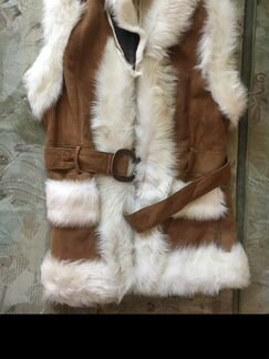 Жилет дубленка