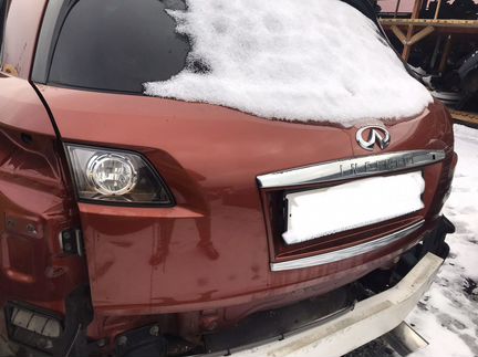 Крышка багажника дверь Infiniti FX35 рыжая