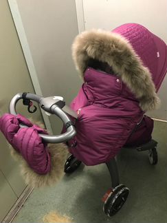Зимний кит на коляску stokke