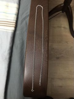 Серебряная цепь 925, 55 см