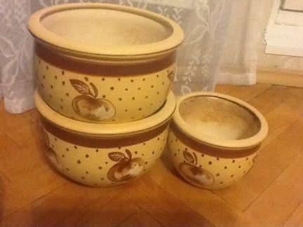 Горшки керамические под цветы