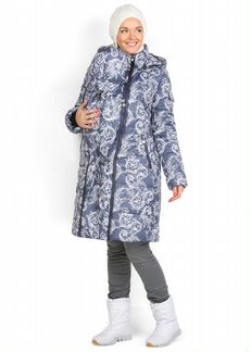 Слингокуртка зимняя для беременных 3 в1 i love mum