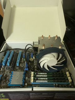 I5 3570, 16gb, материнская плата, кулер Titan