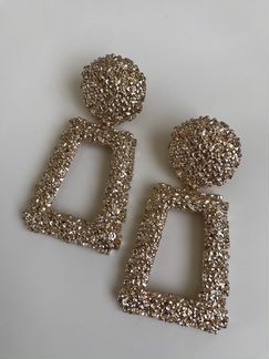 Серьги zara 2 пары