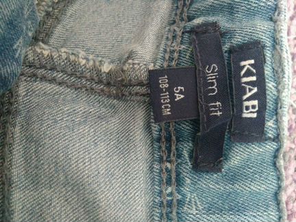 Джинсы для девочки Kiabi (р.108-113)