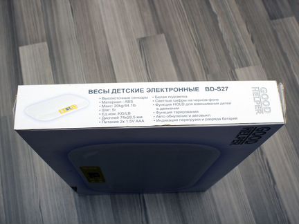 Электронные детские весы Goodhelper BD-S27