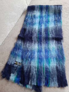 Мужской мохеровы шарф