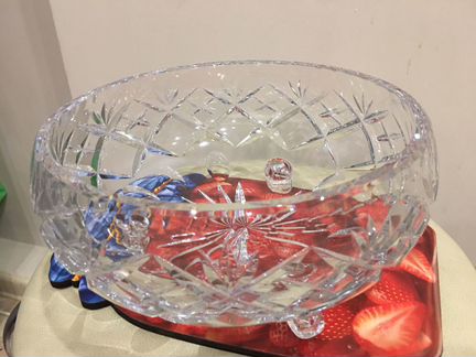 Хрусталь СССР. Ваза для фруктов