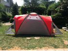 Палатка трехместная с двумя тамбурами(новая)