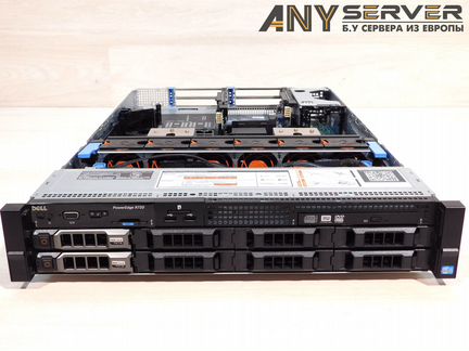 Сервер Dell R720 LFF 2x E5-2643v2 128Gb H710 8x3.5