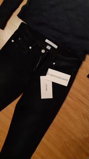 Новые джинсы и джемпер calvin klein