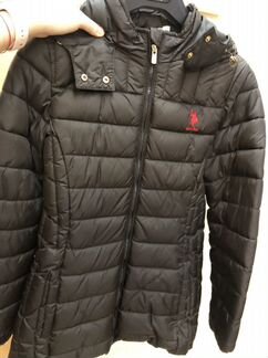 U.S. Polo Assn. Куртка женская тёмно коричневая шо