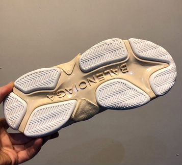 Кроссовки balenciaga triple-s s.gomma white