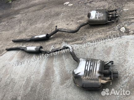 Глушитель для Mercedes S-class W222