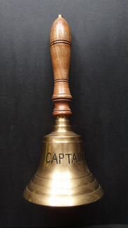 Колокол гонг настольный большой captain