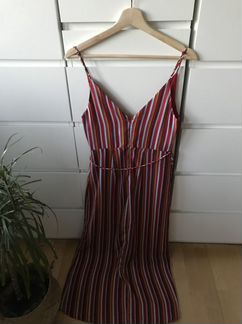 Платье сарафан бордовое