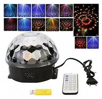 Музыкальный диско шар