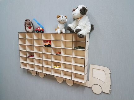 Полка для машинок 