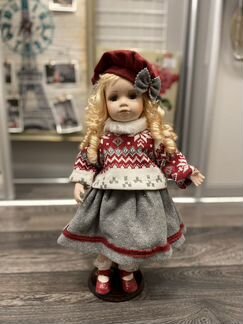 Кукла фарфор 45см новая