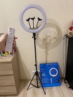Кольцевая лампа со штативом 45
