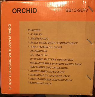 Телевизор Orchid