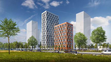 2-к квартира, 53.5 м², 18/33 эт.