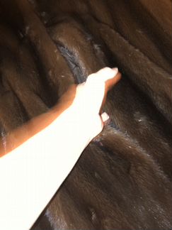 Шуба норка орех