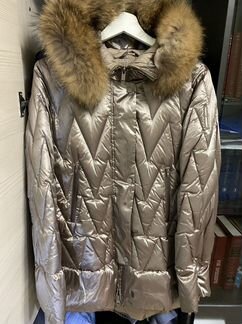 Куртка осенняя, мех натуральный