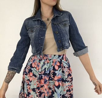Джинсовая куртка Topshop