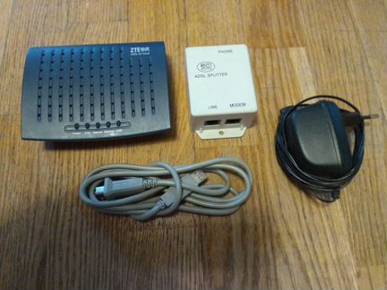 Интернет через телефонную линию adsl ZTE 831AII
