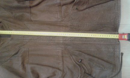 Кожаная куртка демисезонная