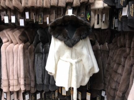 Шуба из норки