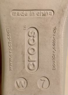 Туфли Crocs на танкетке, 36,5-37