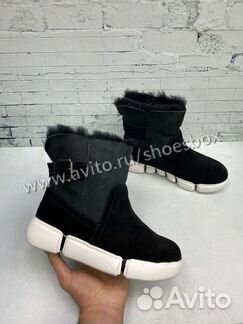 Ботинки зимние, натуральный мех