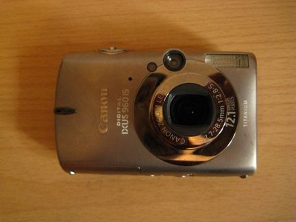 Фотоаппарат Canon Ixus 960 на запчасти