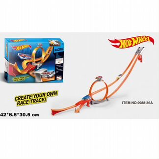 Трек Хот Вилс Склон и мертвая петля Hot Wheels