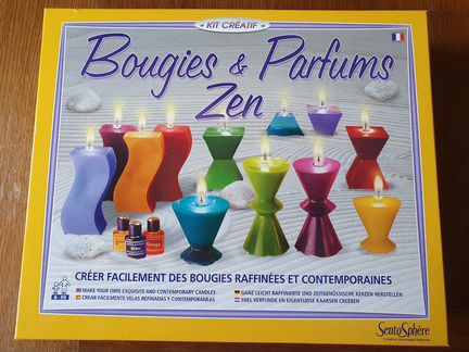 Новый набор для изготовления свечей Bougies&Parfum