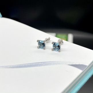 Серьги гвоздики 925