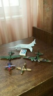 Самолетики металлические