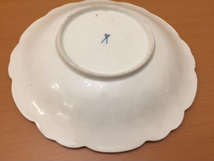 Тарелка Мейсен Meissen Антиквариат