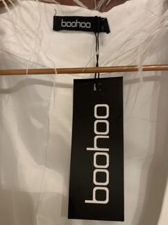 Платье с поясом Boohoo