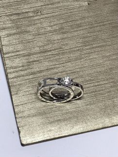 Кольцо Bvlgari двойное булгари