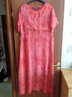 Платье-двойка красное