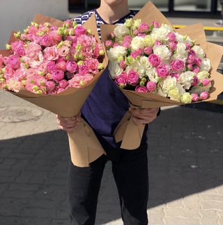 Розы 31 51 Пионовидные розы