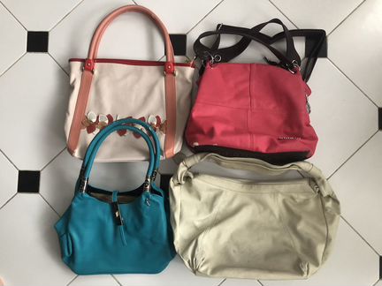 Сумки кожзам и натуральный нубук