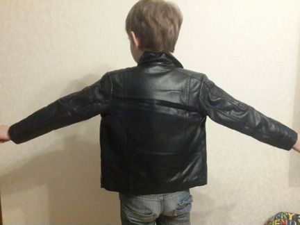 Куртка кожаная