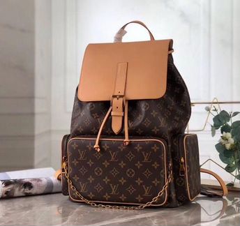 Новый мужской рюкзак Louis Vuitton Trio Monogram