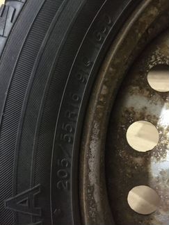 Колёса б/у 205/55R16 91Q IG 50 зимние липучка