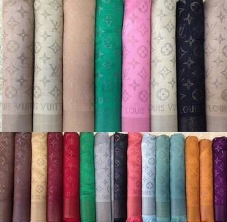 Палантины шали платки Луи витон LV Louis Vuitton 1