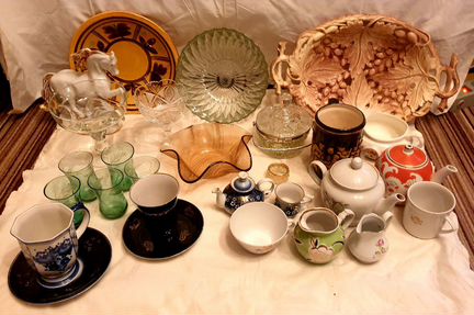 Посуда СССР разная много